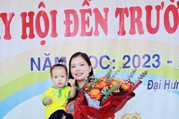 NGÀY HỘI ĐẾN TRƯỜNG CỦA BÉ TRƯỜNG MN ĐẠI HƯNG NĂM HỌC 2023-2024