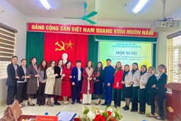 TRƯỜNG MẦM NON ĐẠI HƯNG ĐÓN ĐOÀN ĐÁNH GIÁ NGOÀI CỦA SỞ GD&ĐT HN VỀ KĐCL VÀ CÔNG NHẬN TRƯỜNG CHUẨN QUỐC GIA