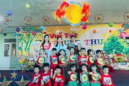 Trường Mầm non Đại Hưng tưng bừng tổ chức Trung Thu cho các Bé năm 2025