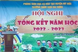 LỄ TỔNG KẾT NĂM HỌC TRƯỜNG MN ĐẠI HƯNG 2022-2023 