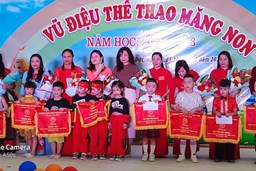 HỘI THI VŨ ĐIỆU THỂ THAO MĂNG NON TRƯỜNG MẦM NON ĐẠI HƯNG NĂM HỌC 2022- 2023