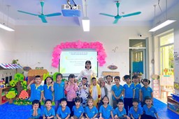 Trường mầm non Đại Hưng tổ chức Thao giảng chào mừng ngày 20-11