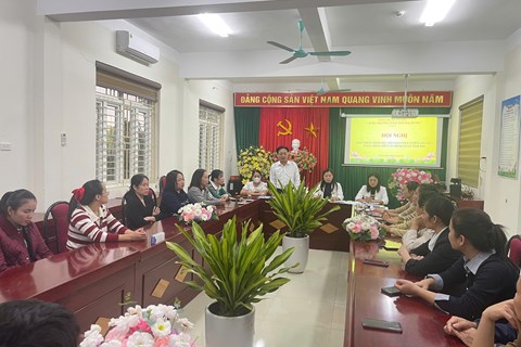 Chi bộ Trường Mầm non Đại Hưng Tổ chức Hội nghị kiểm điểm, đánh giá, xếp loại chất lượng năm 2025