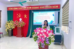 Trường Mầm Non Đại Hưng tổ chức chuyên đề bồi dưỡng kiến thức VSATTP, GDDD kết hợp vận động nhằm PTTC cân đối cho trẻ mầm non