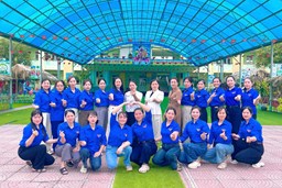 TRƯỜNG MẦM NON ĐẠI HƯNG TỔ CHỨC LỄ MÍT TINH KỶ NIỆM 95 NĂM NGÀY THÀNH LẬP ĐOÀN TNCS HỒ CHÍ MINH